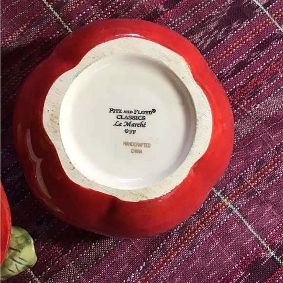 Fitz & Floyd Le Marche. jelly, sugar or condiments jar - Picture 5 of 5